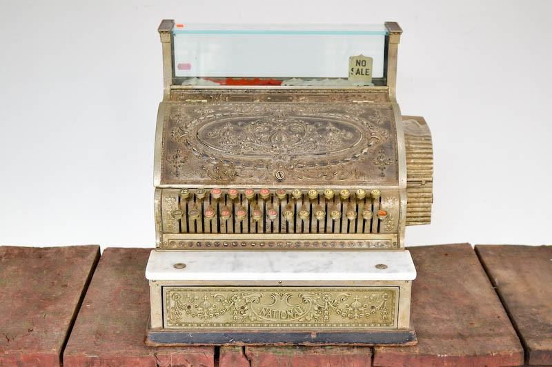 Appraisal: A 'NATIONAL' PERIOD CASH REGISTER