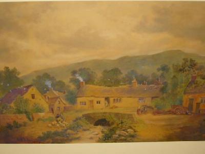 Appraisal: ARTHUR MCARTHUR fl - Brook Street Ilkley signed pen and