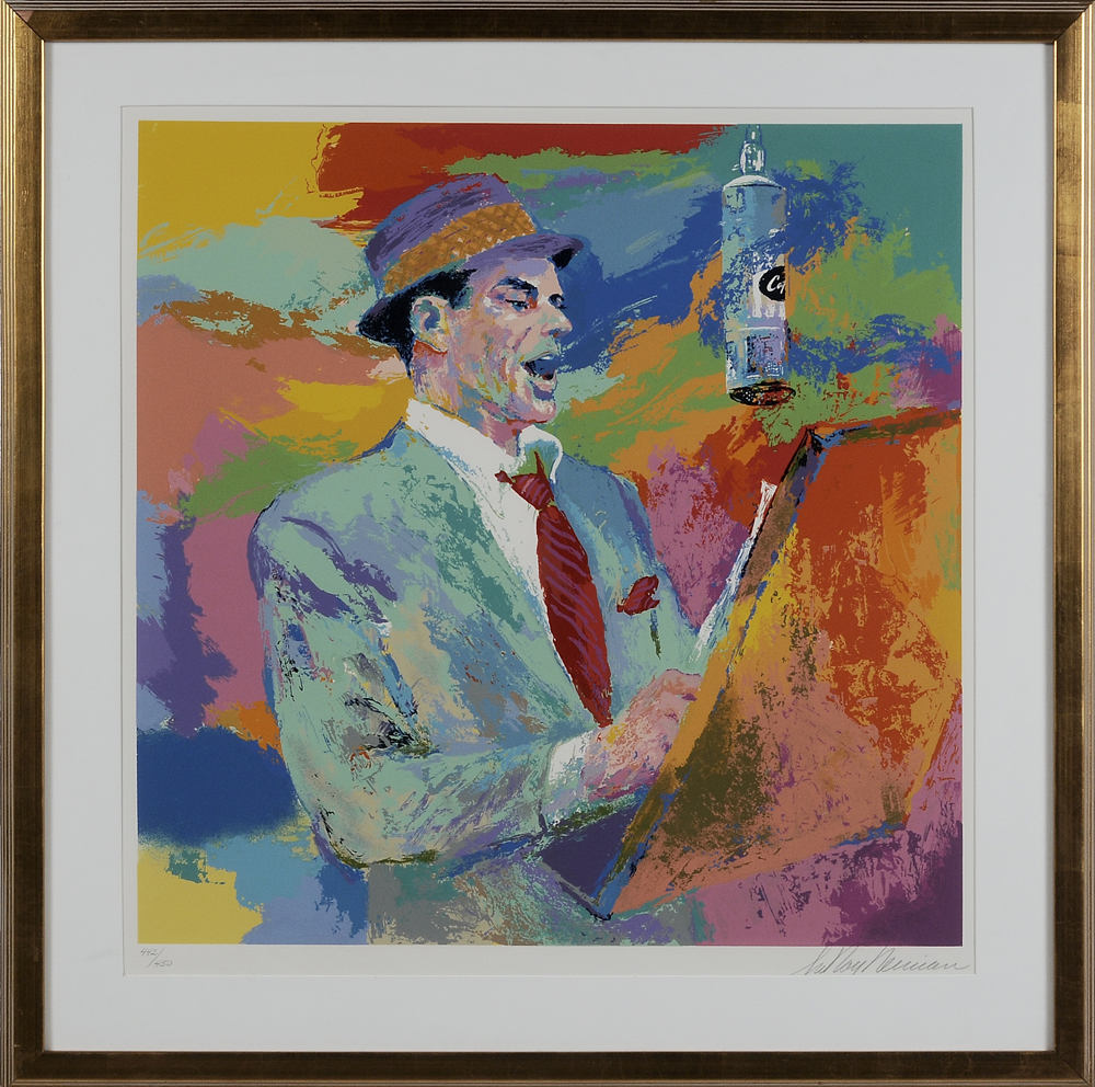 Appraisal: LeRoy Neiman American born Frank Sinatra Duets edition signed lower