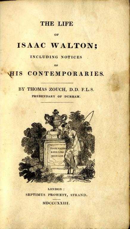 Appraisal: WALTON IZAAK THE COMPLEAT ANGLER OR CONTEMPLATIVE MAN'S RECREATION Part