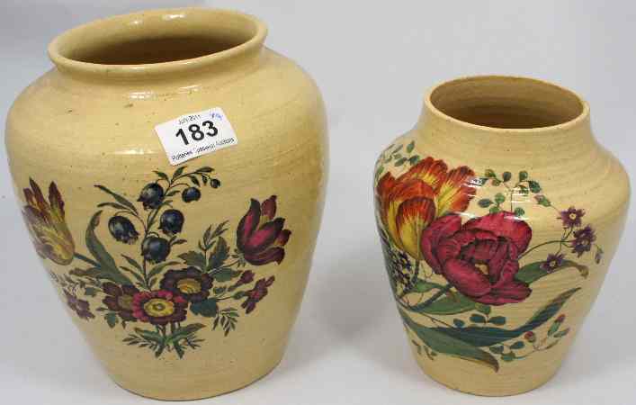 Appraisal: Copeland Spode Stoneware Jug and Bowl and Two Vases cm