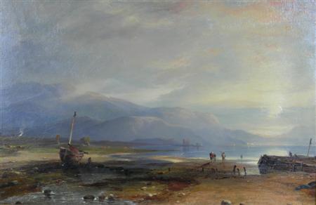 Appraisal: HORATIO MCCULLOCH R S A SCOTTISH - AN ARGYLLSHIRE LOCH