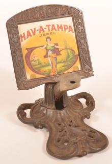 Appraisal: Havana Cigars Cast Iron Advertising Cigar Cutter - h