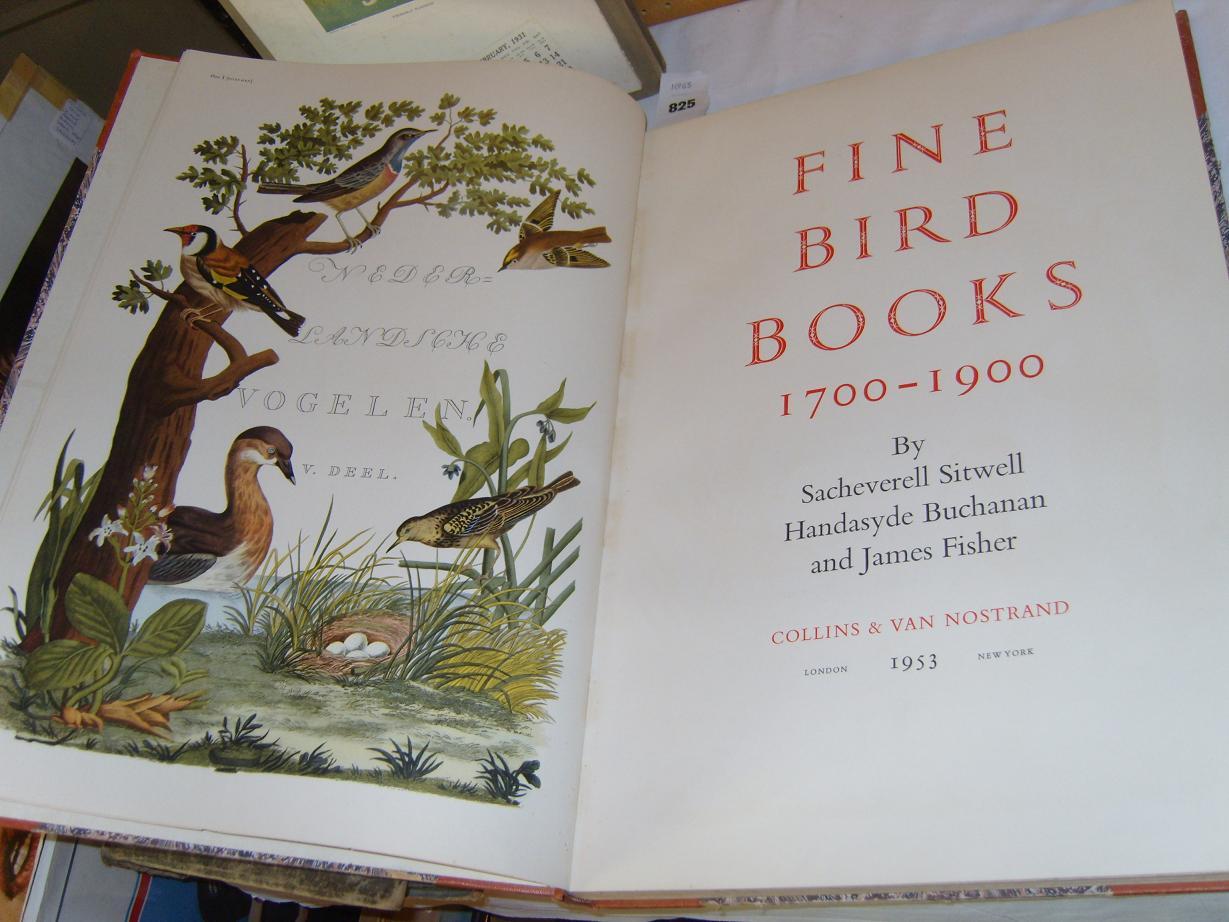 Appraisal: Fine Bird Books - by Sacheverell Sitwell Handasyde Buchanan and