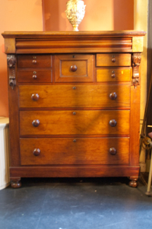 Appraisal: VICTORIAN EIGHT DRAWER CHEST