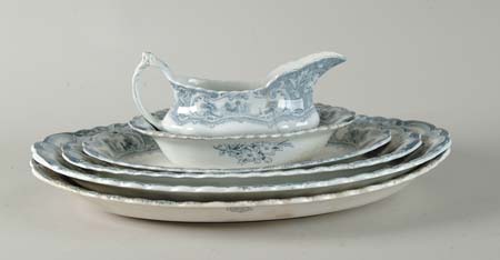 Appraisal: -PIECE DINNER SERVICE BY W H GRINDLEY CO IN MADRID