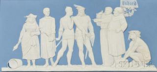 Appraisal: Wedgwood Solid Light Blue Jasper Plaque England late th century