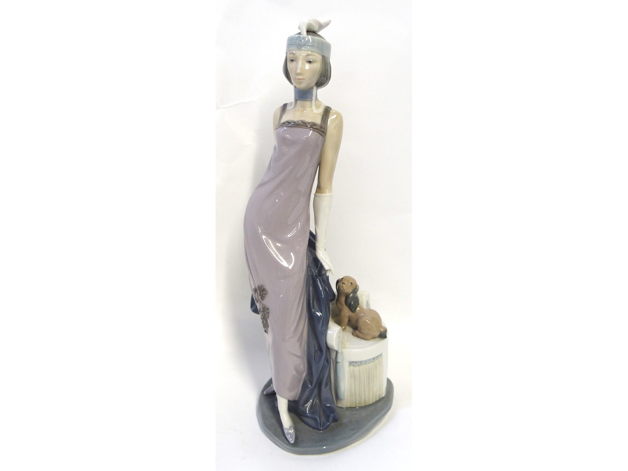 Appraisal: Lladro figure Couplet Lady modelled by Vicente Mart nez