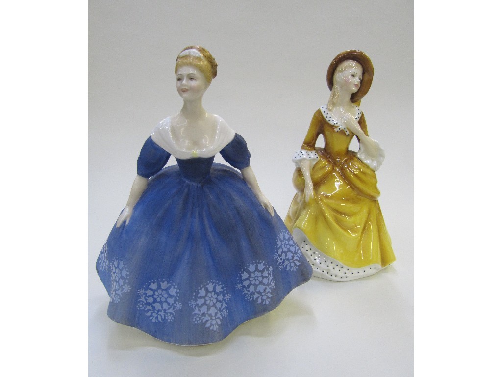 Appraisal: Two Royal Doulton figures Sandra HN and Nina HN