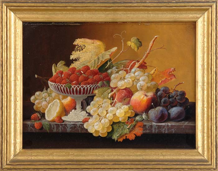 Appraisal: SEVERIN ROESEN American - STILL LIFE OF FRUIT WITH COMPOTE