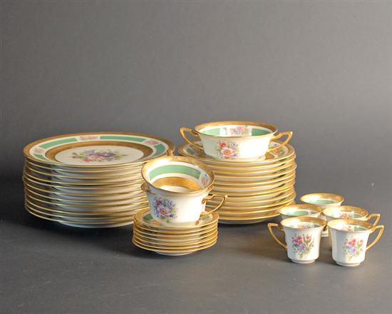 Appraisal: Forty Six Pieces of Rosenthal Ivory Porcelain Dinnerware to Include