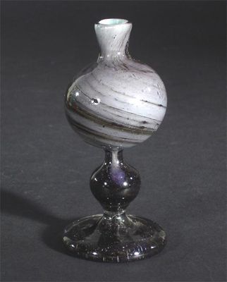 Appraisal: A Holmegaard glass solifleur vase designed by Per Lutken model