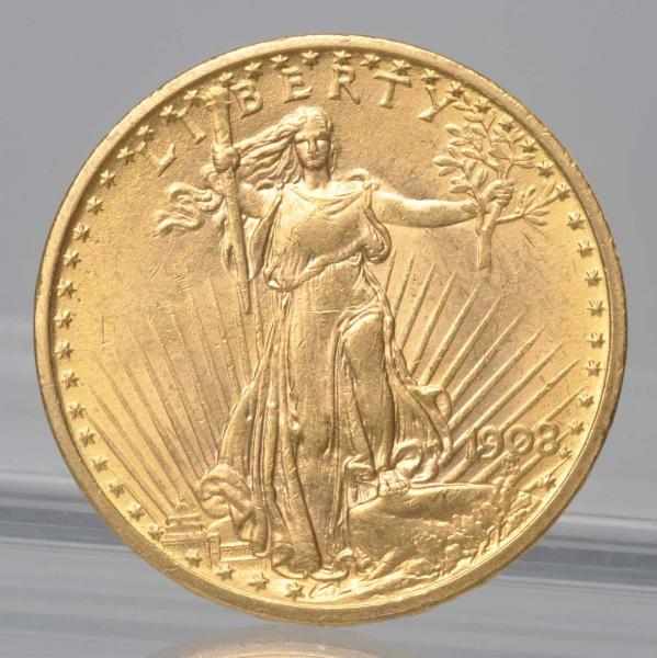 Appraisal: St Gaudens Double Eagle Description MS