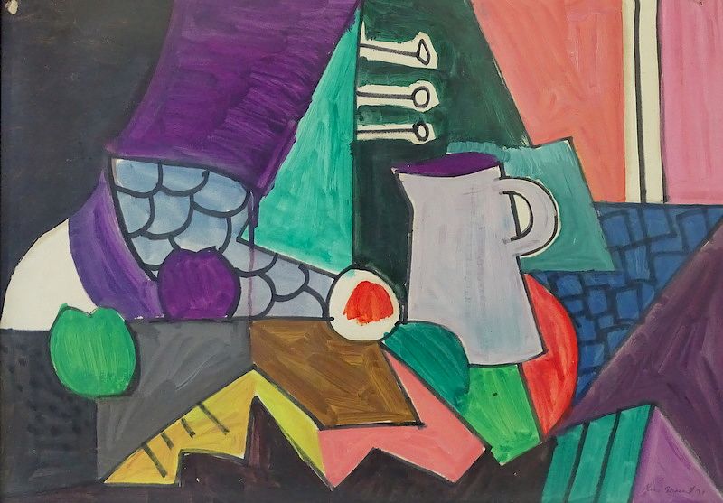 Appraisal: Rene Marcil Canadian - Rene Marcil Canadian - Still Life