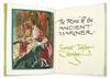 Appraisal: COLERIDGE SAMUEL TAYLOR The Rime of the Ancient Mariner Printed