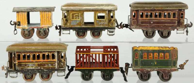 Appraisal: Lot of Train Cars German Various makers include Marklin and