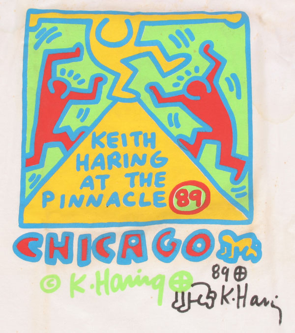 Appraisal: Keith Haring American - collectible items from The Pinnacle a