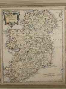 Appraisal: An early th c map of Ireland by Robert Morden