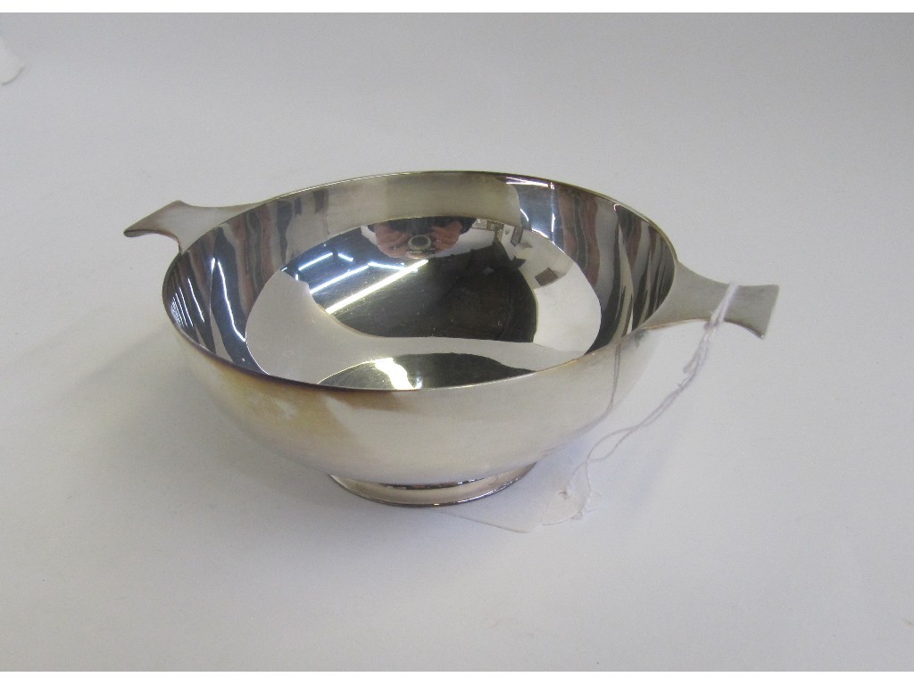 Appraisal: A silver quaich Edinburgh