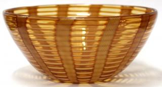 Appraisal: Gino Cenedese Murano Harvest Gold Circa the sides of the