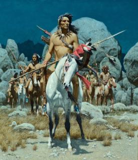 Appraisal: Frank McCarthy - Before the Dawn oil on canvas inchessigned