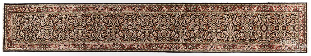 Appraisal: Contemporary oriental runner Contemporary oriental runner ' x ' Condition