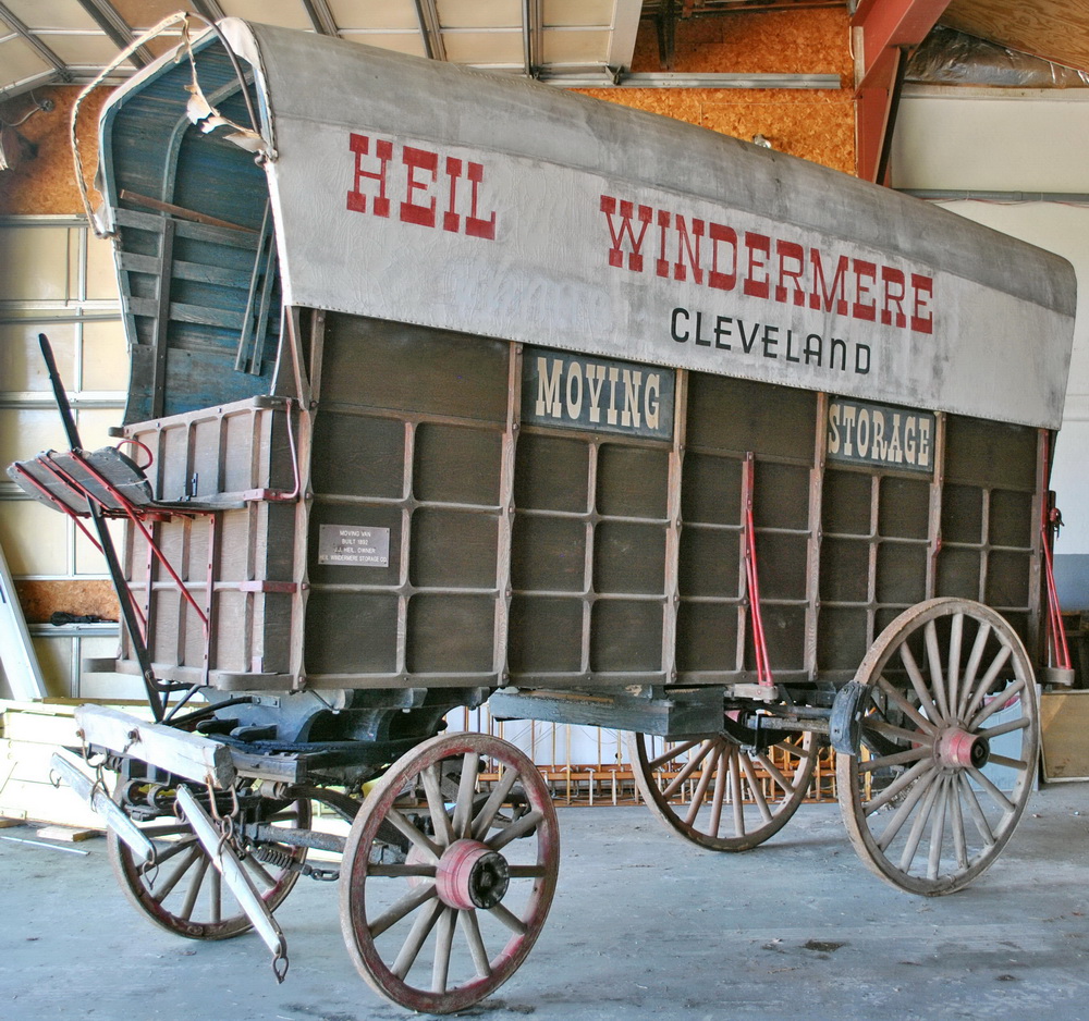 Appraisal: HEAVY DUTY MOVING WAGON - Made for J J Heil