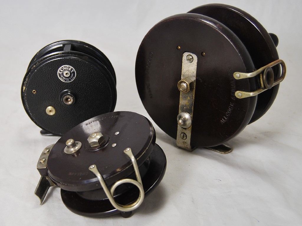 Appraisal: A J W Young Sons 'Condex' cm fly reel and