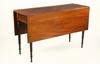 Appraisal: TABLE - Federal period New England mahogany drop leaf table