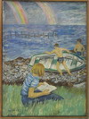 Appraisal: OOC - 'The Double Rainbow' by Waldo Peirce Maine -