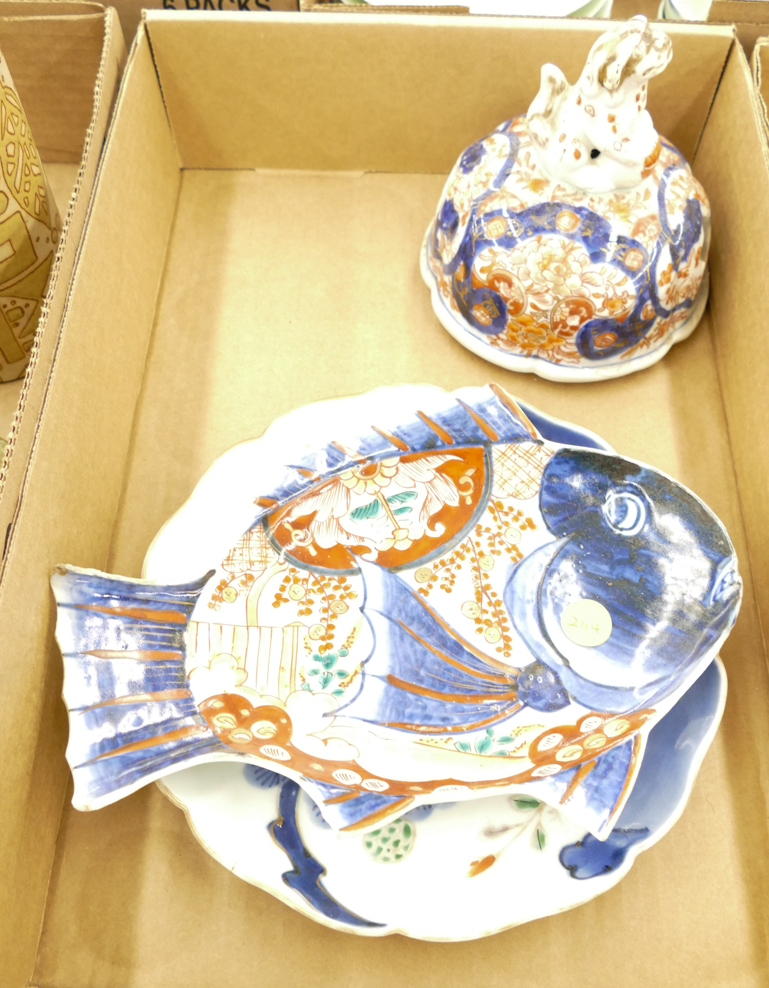 Appraisal: pc Japanese Meiji Imari Porcelain