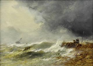 Appraisal: Painting Edwin Hayes Edwin Hayes British - Storm Off the