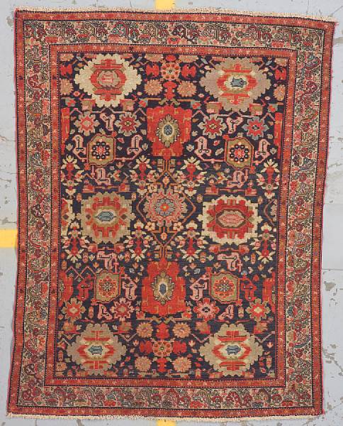 Appraisal: A Senneh rug Central Persia circa size approximately ft in