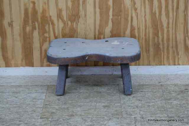 Appraisal: Primitive Pine Household Step StoolNice old step stool likely made