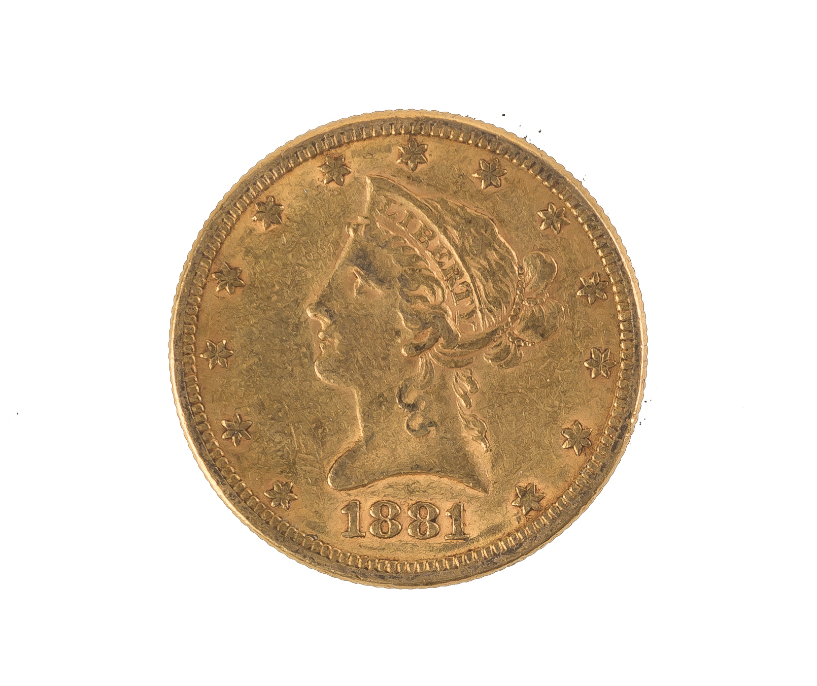 Appraisal: Ten Dollar Liberty Head Gold Coin