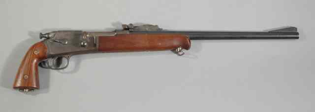 Appraisal: THIRD MODEL HOTCHKISS WINCHESTER BOLT ACTION RIFLE CONVERSION - caliber