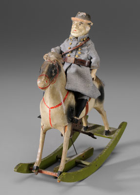 Appraisal: Robert E Lee Rocking Toy American late th century figure