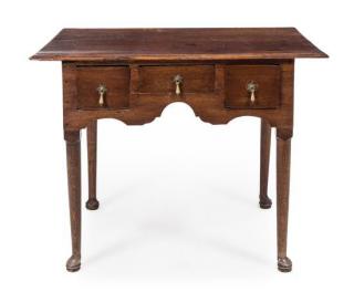 Appraisal: A George I Oak Table early th century having a