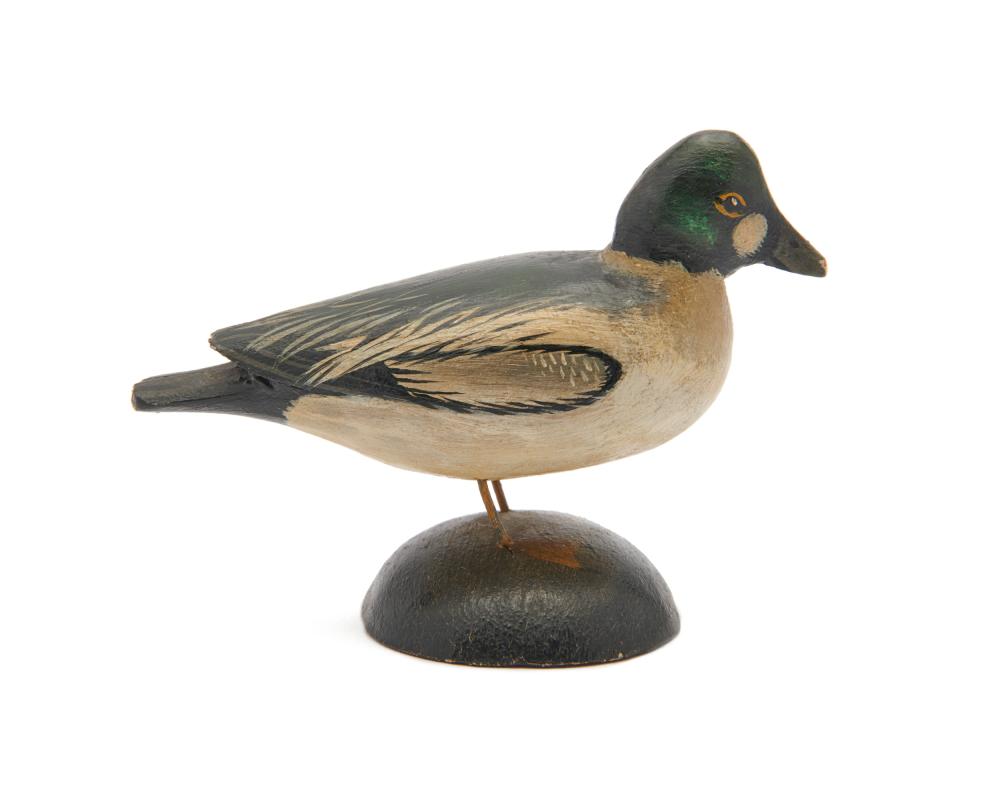 Appraisal: A ELMER CROWELL Miniature Golden Eye stamped A E CROWELL