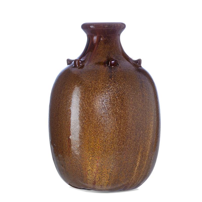 Appraisal: AUGUSTE DELAHERCHE Large vase crystalline glaze Condition Report Excellent condition