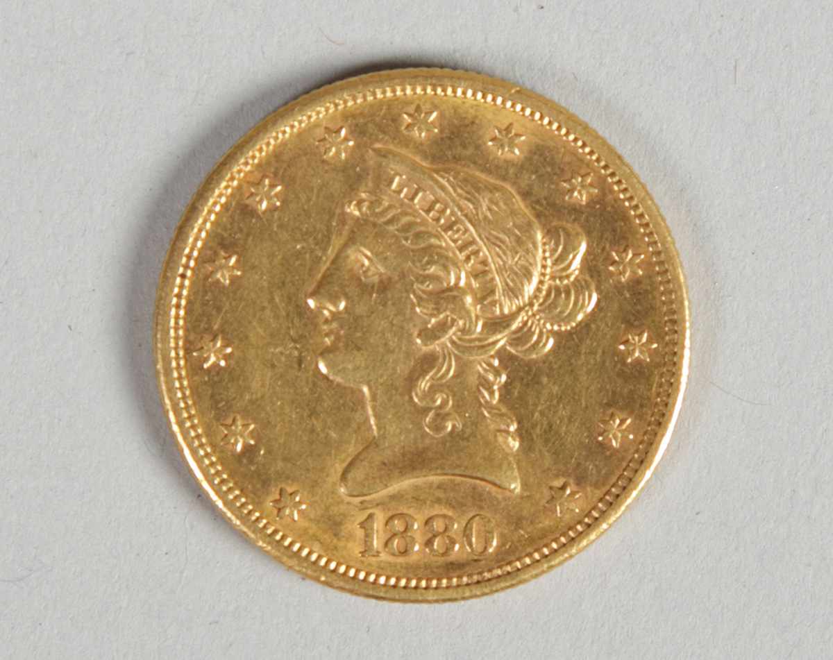 Appraisal: 'S' US Gold Coin - Liberty Ten Dollar E