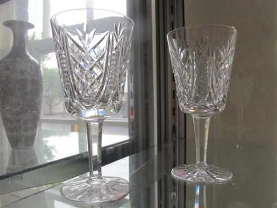 Appraisal: PAIR OF WATERFORD CUT CRYSTAL WINES