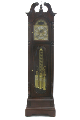 Appraisal: HOWARD MILLER GRANDFATHER CLOCK Stewart model - commemorating Howard Miller's