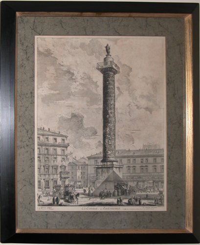 Appraisal: Artist Piranesi Giovanni Battista Italian - Title Colonna Antonina Obelisco