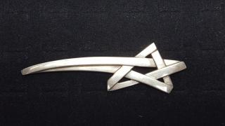 Appraisal: Tiffany Sterling Star Pin Signed Paloma Picasso Signed Paloma Picasso