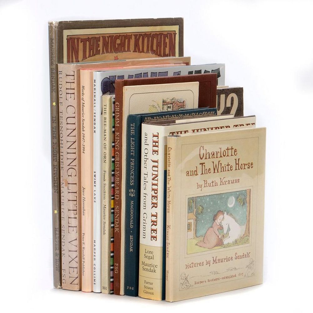 Appraisal: Group of books illustrated by Sendak including first editions signed