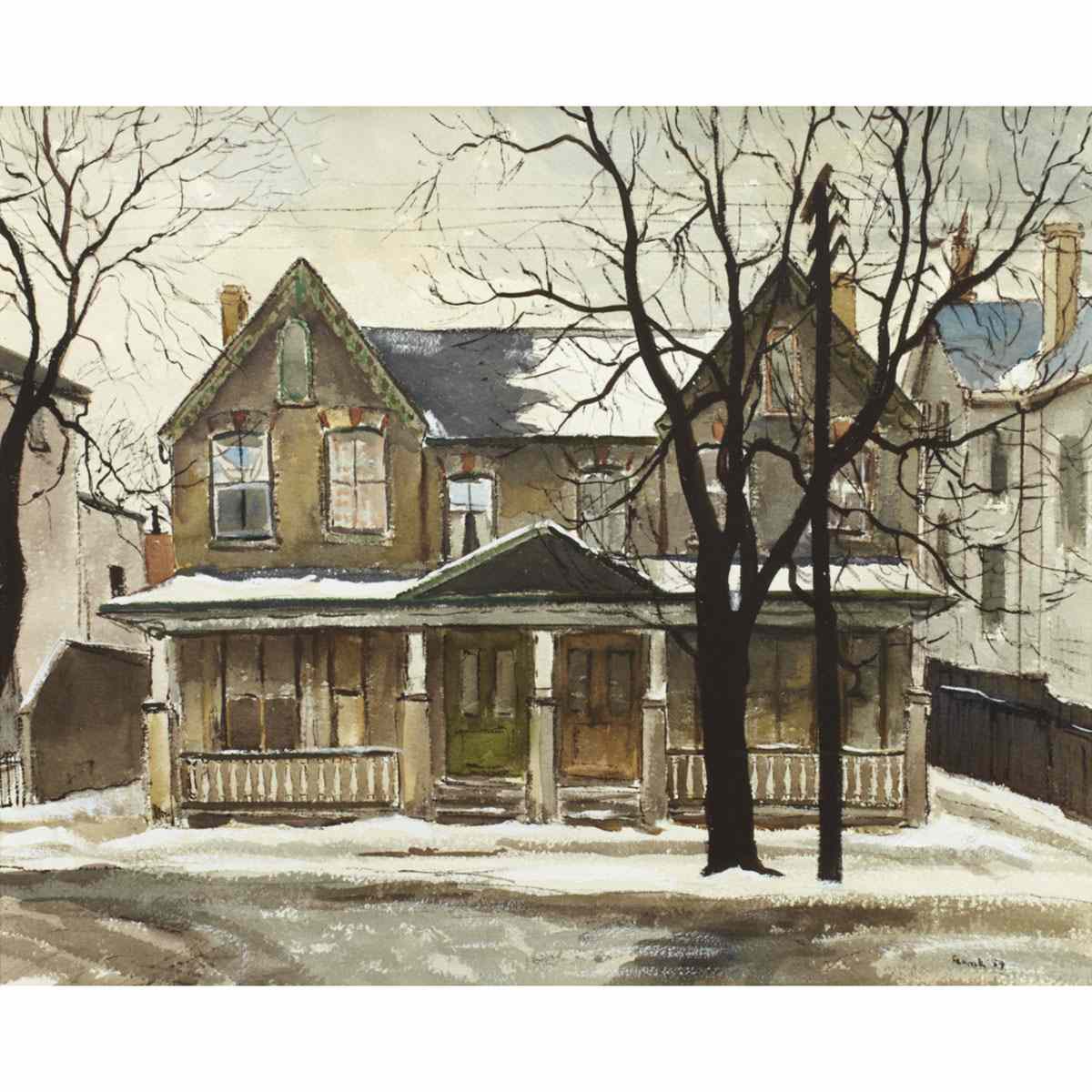 Appraisal: ALBERT JACQUES FRANCK A R C A YORKVILLE AND HAZELTON