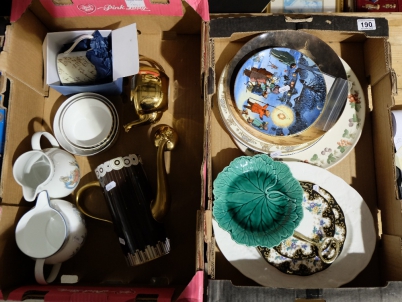 Appraisal: A good collection of mixed items to include Wedgwood cups