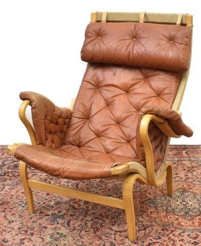 Appraisal: Mid-century modern Pernilla lounge chair designed by Bruno Mathsson Swedish