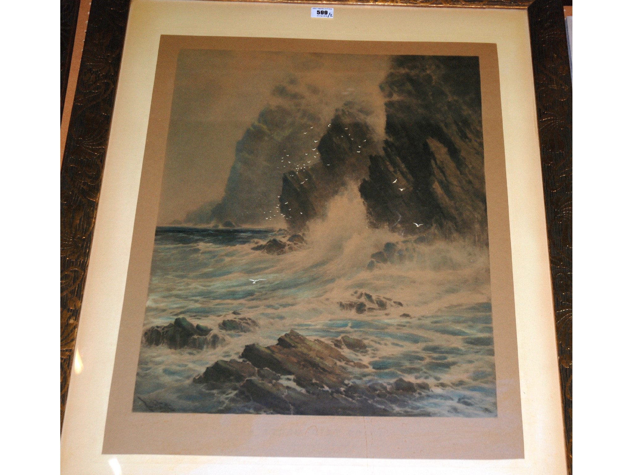 Appraisal: REGINALD SMITH A Storm-Girt Coast The Pembrokeshire Stacks a pair